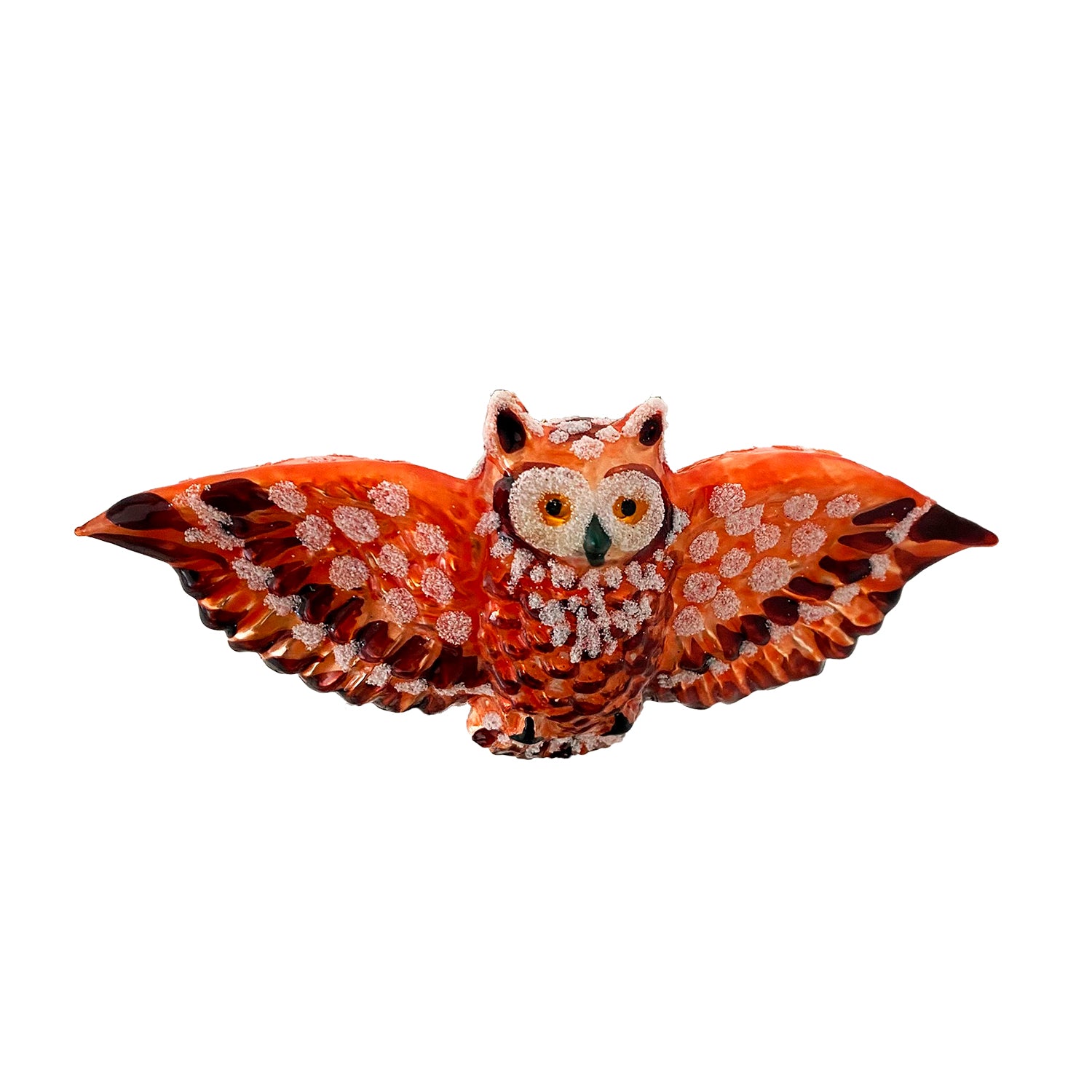 flyvende ugle, brun/orange
