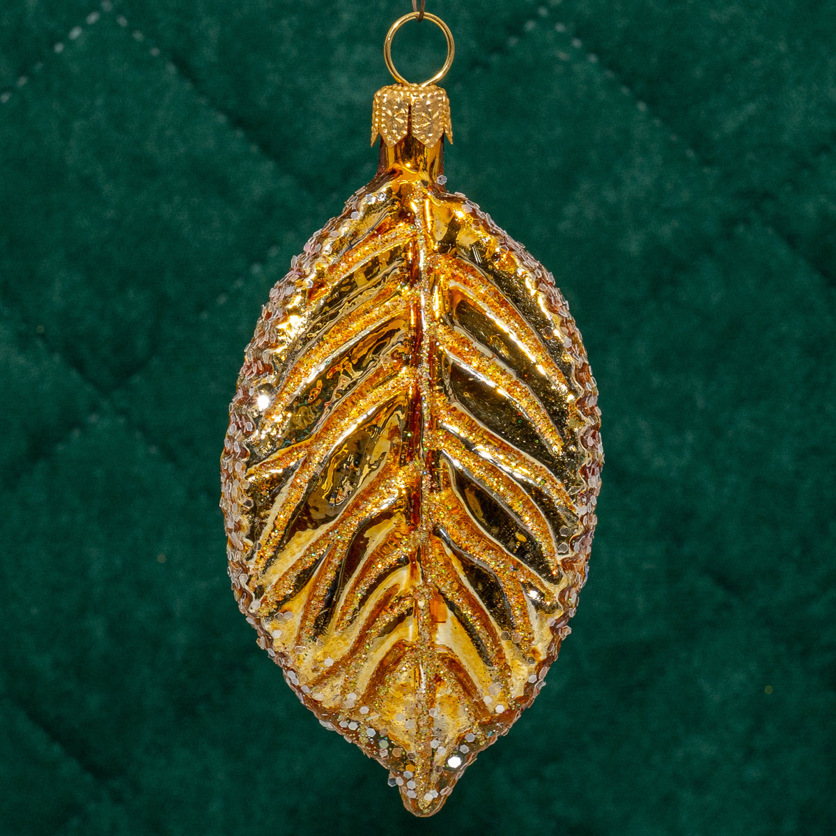 Bøgeblad, blank guld