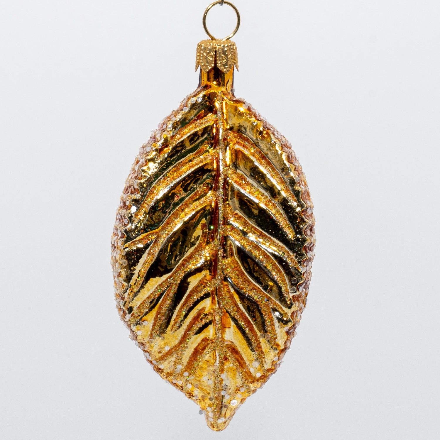 Bøgeblad, blank guld