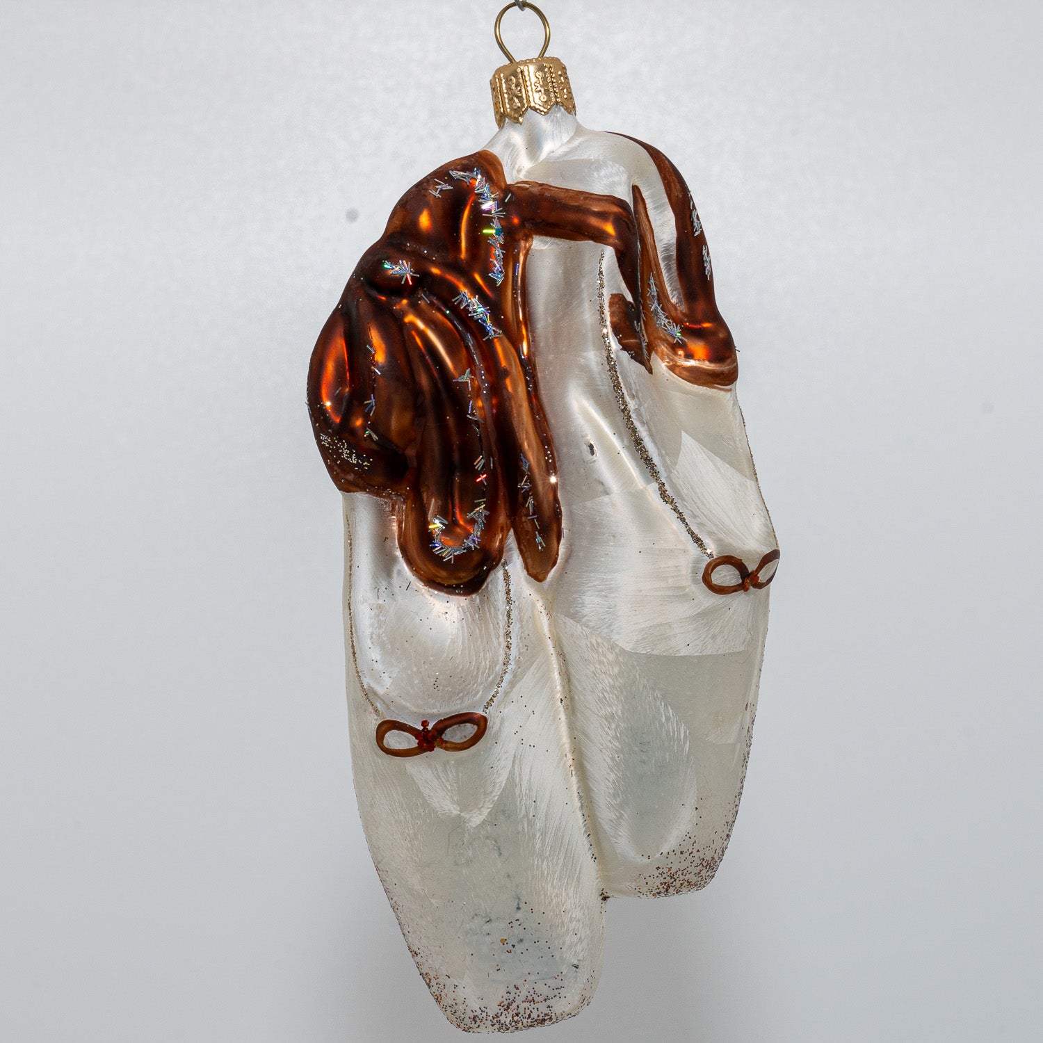 Balletsko m. brune bånd