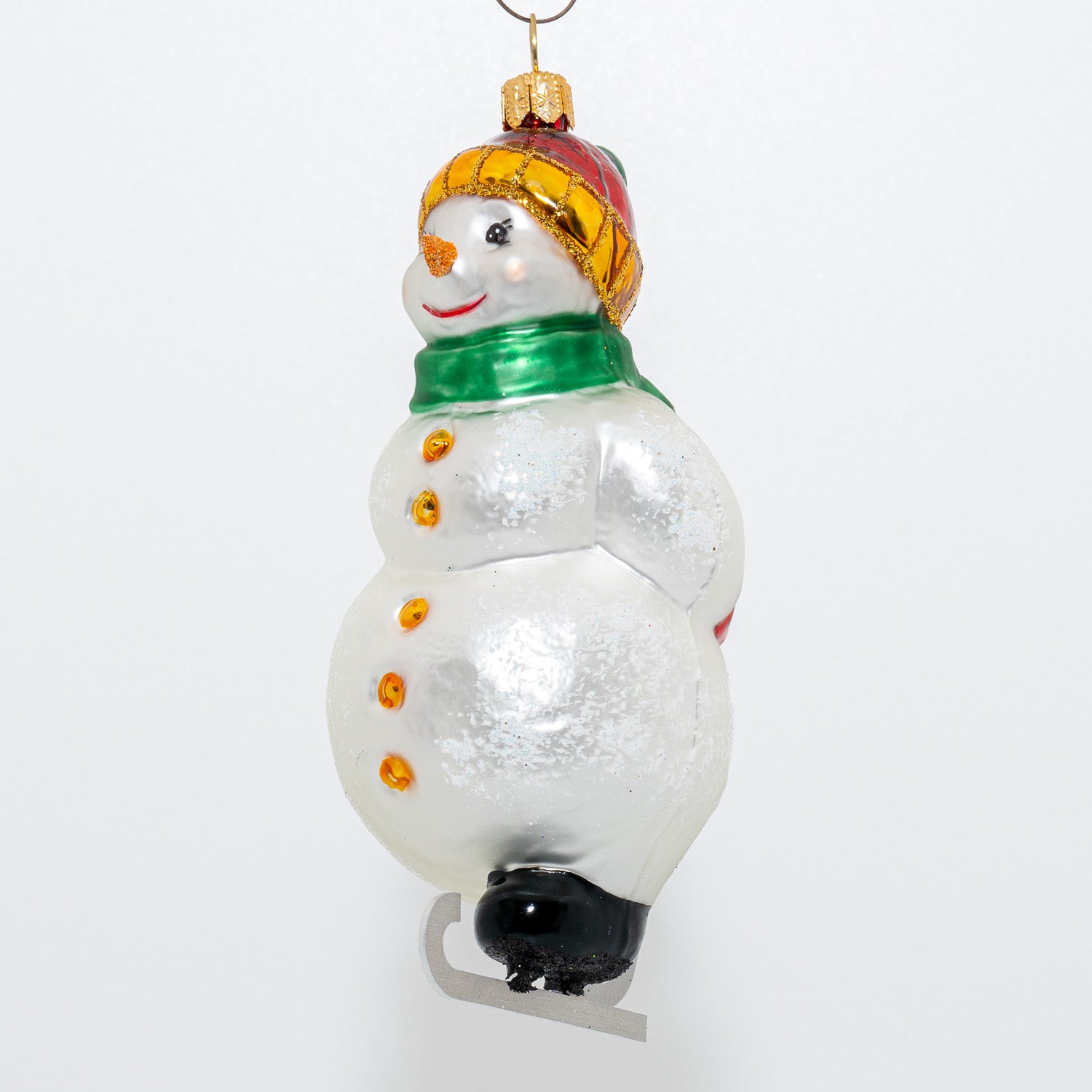 Snemand på skøjter