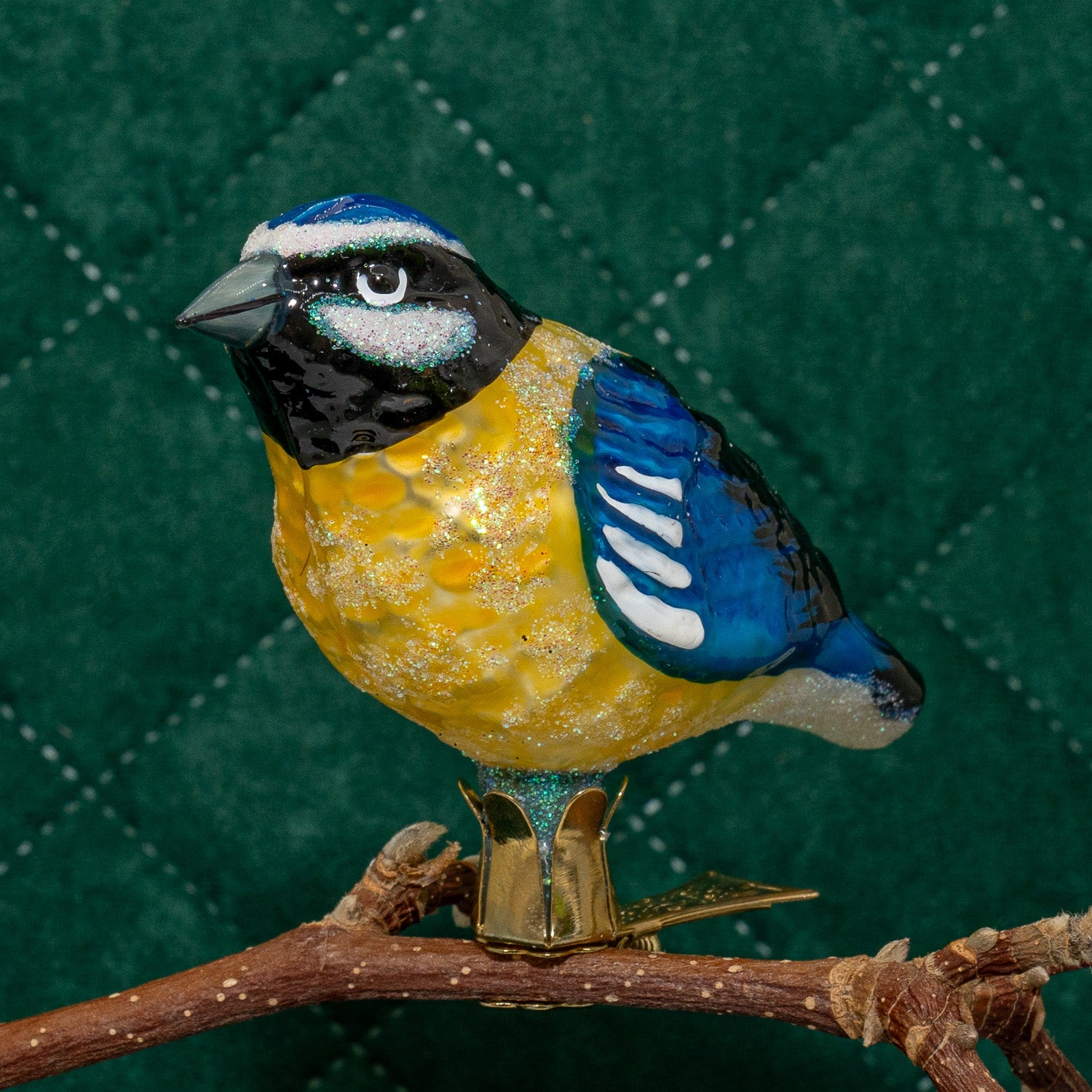 Blåmejse på klips, stor