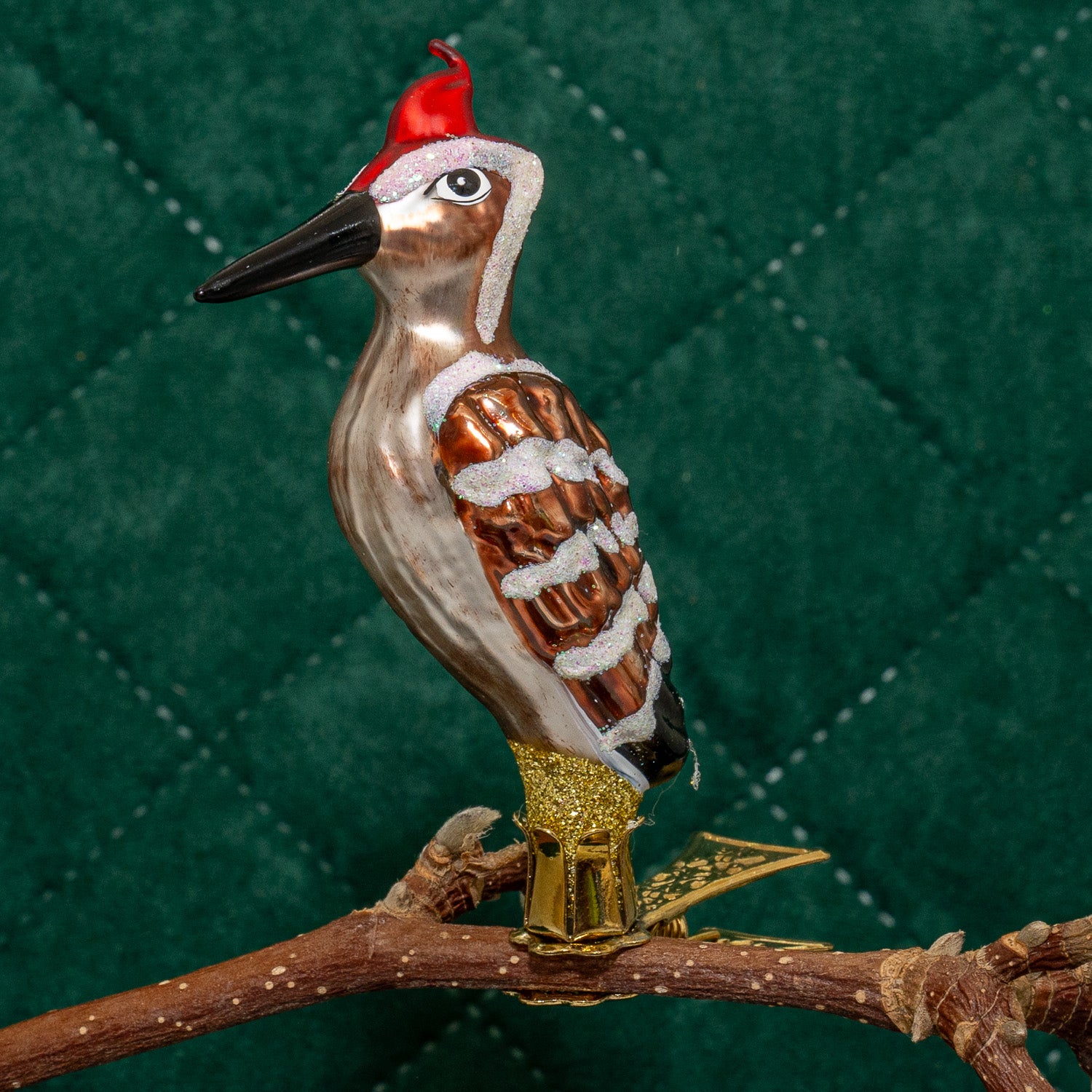 Spætte på klips, natur