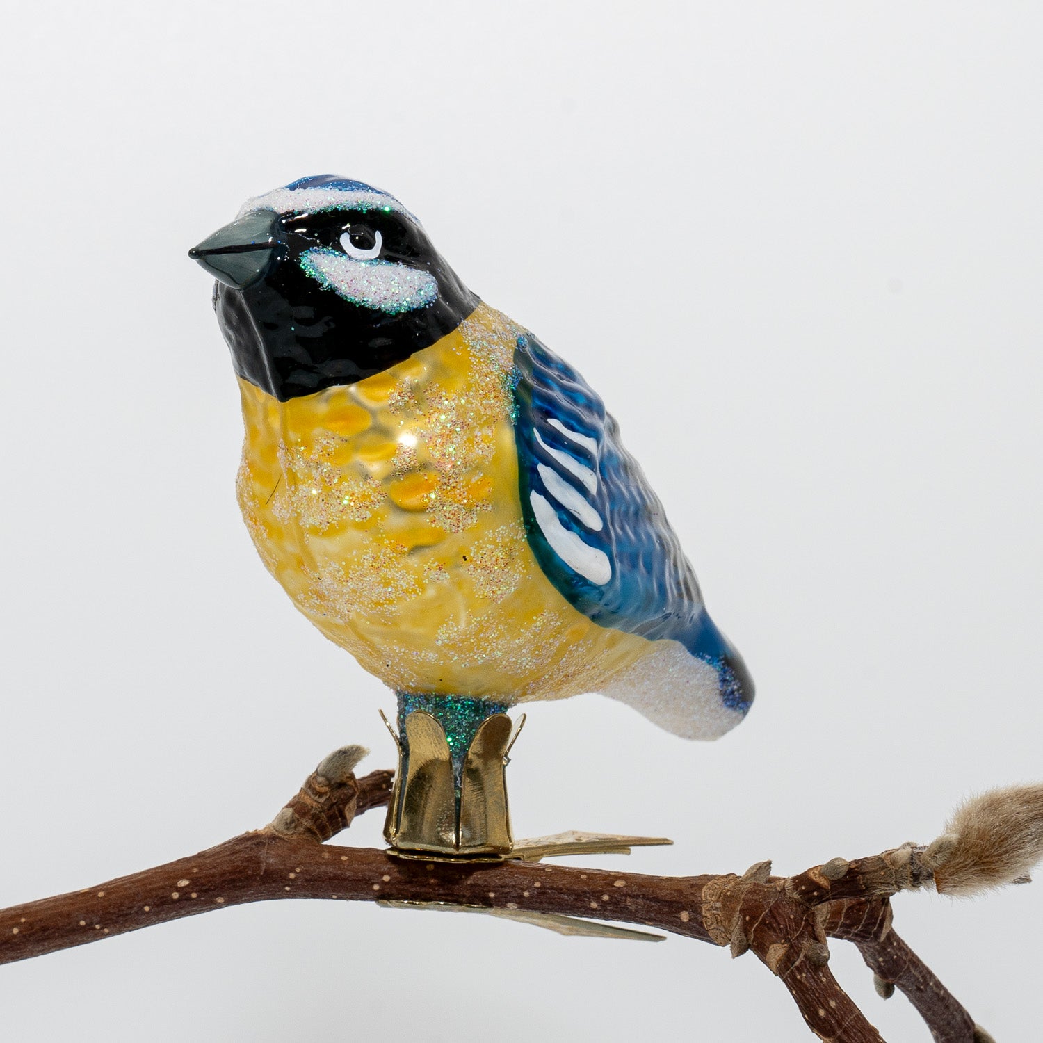 Blåmejse på klips, stor