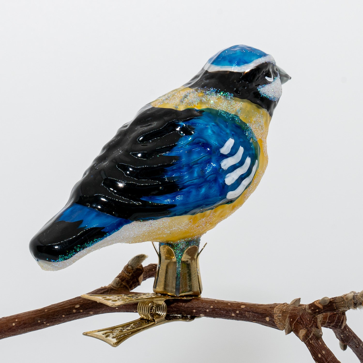 Blåmejse på klips, stor