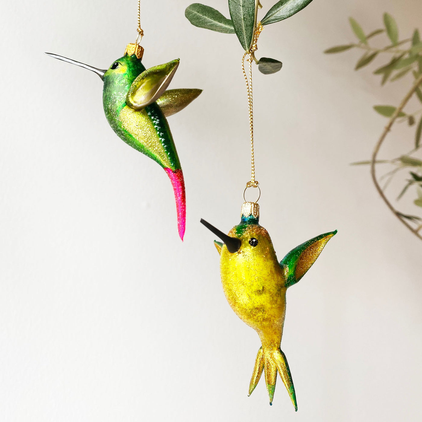 Kolibri gul/grøn